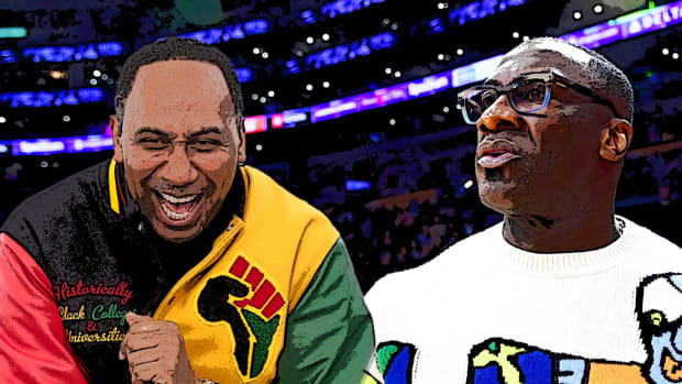 Stephen A. Smith and Shannon Sharpe